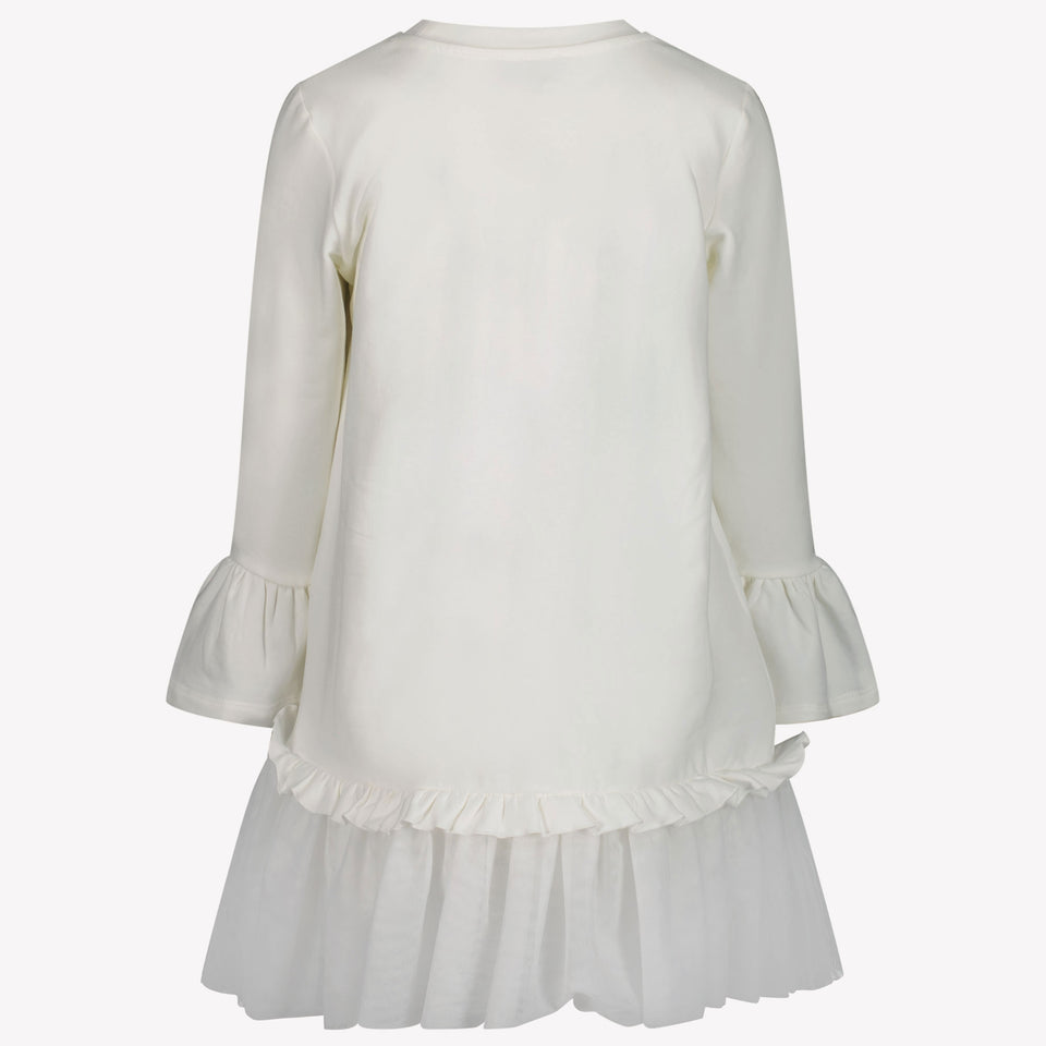 MonnaLisa Chicas Vestido Blanco Roto