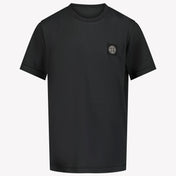 Stone Island Kinderjungen im T-Shirt Antraciet