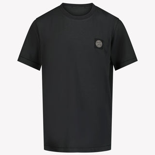 Stone Island Kinderjungen im T-Shirt Antraciet