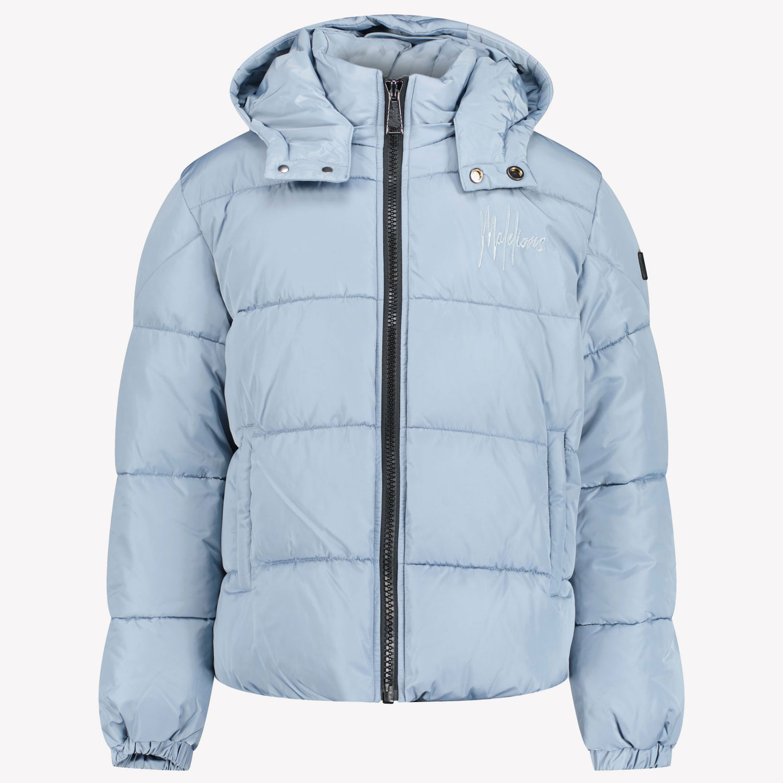 Malelions Unisex Winter Chaqueta azul claro