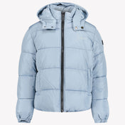 Malelions Unisex Winterjas Licht Blauw