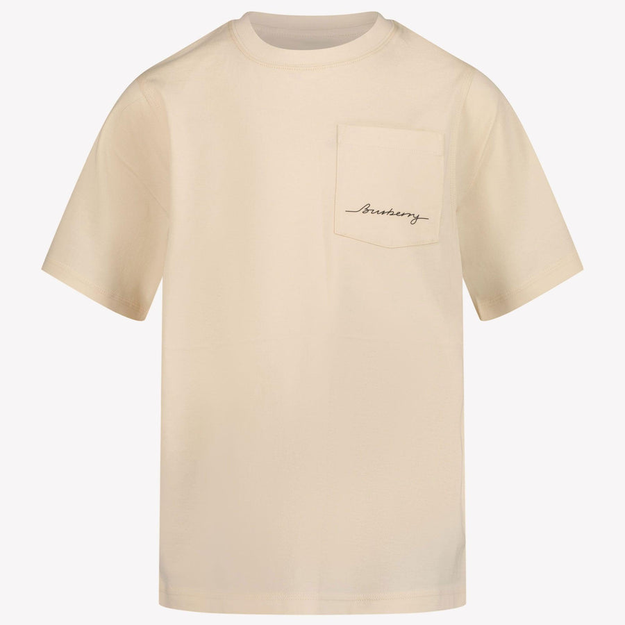 Burberry Cèdre Kinder Filles T-shirt Zalm