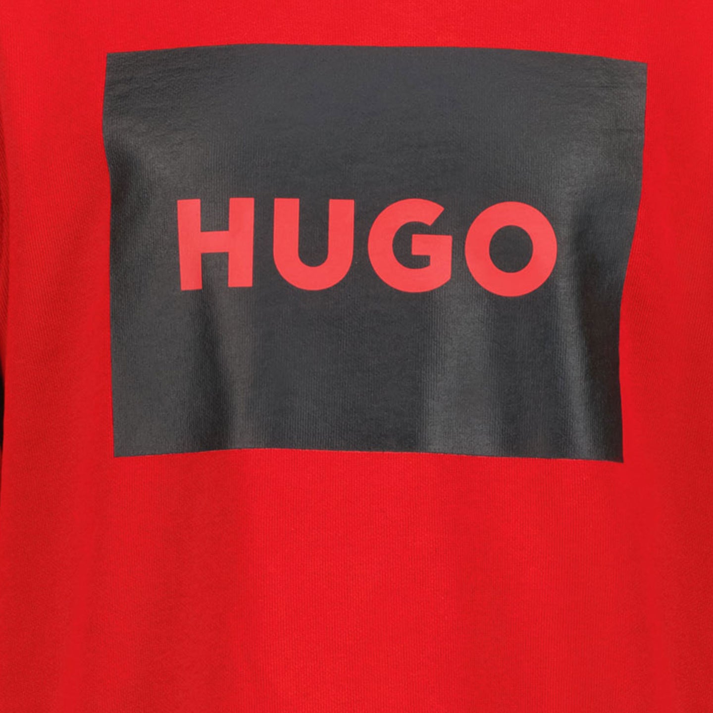 Hugo para niños suéter rojo