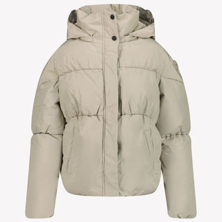 Airforce Mädchen Winterjacke aus Weiß