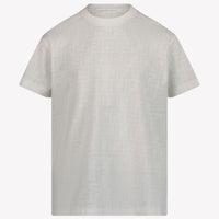 Fendi Kinder Unisex T-Shirt Weiß