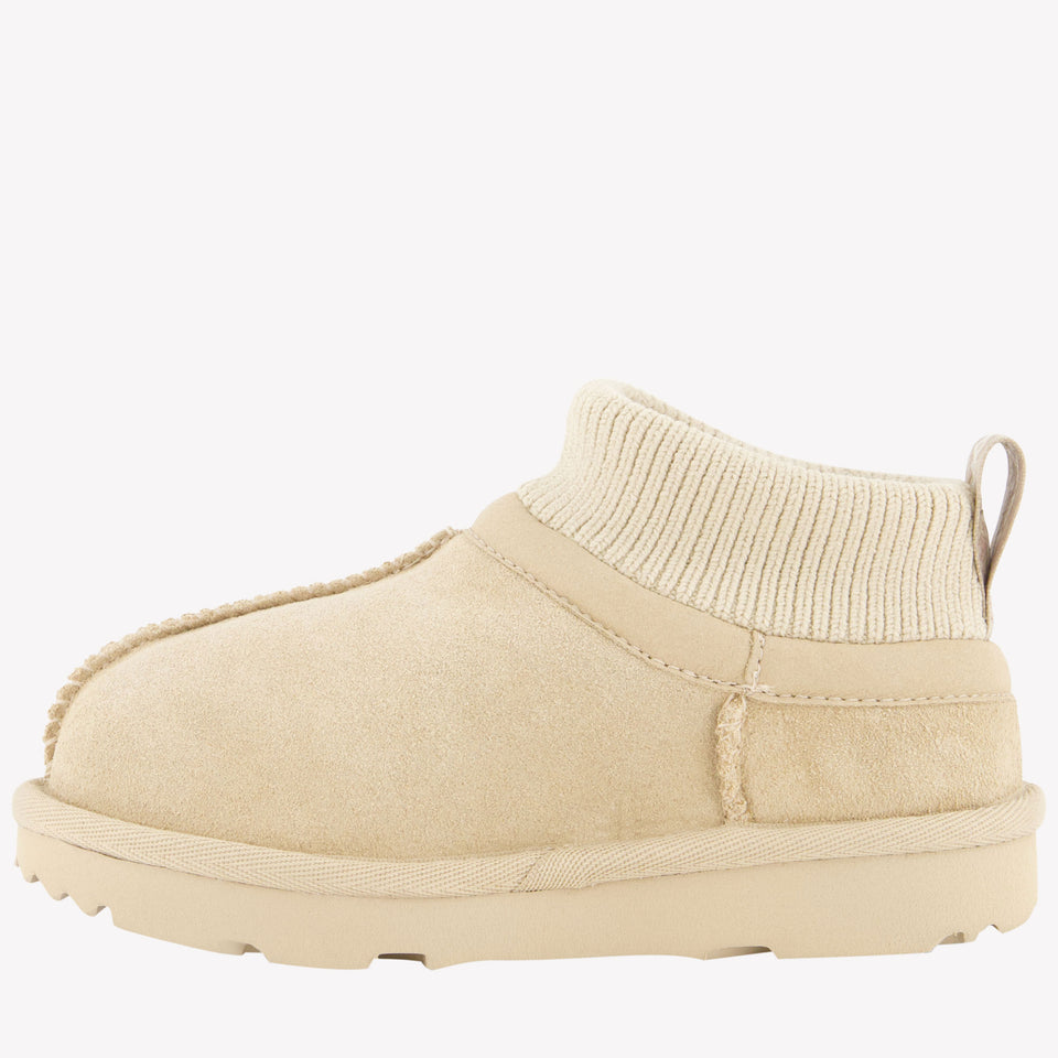 UGG Unisex Pantoffeln Helles Beige