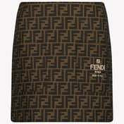 Fendi Falda de chicas marrón