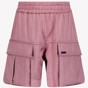 Monnalisa Shorts de meninas rosa