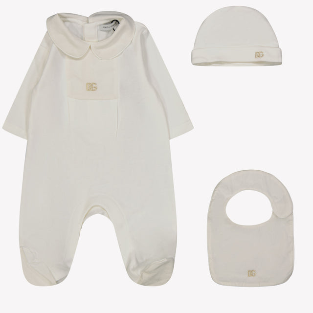 Dolce & Gabbana Bambino Unisex Tuta in scatola Bianco