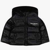 Balmain Jungen Wintermantel Schwarz