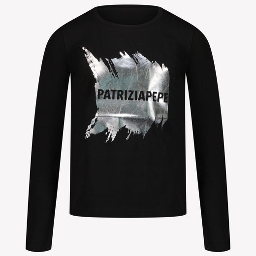 Patrizia Pepe Kinder Mädchen T-Shirt Schwarz