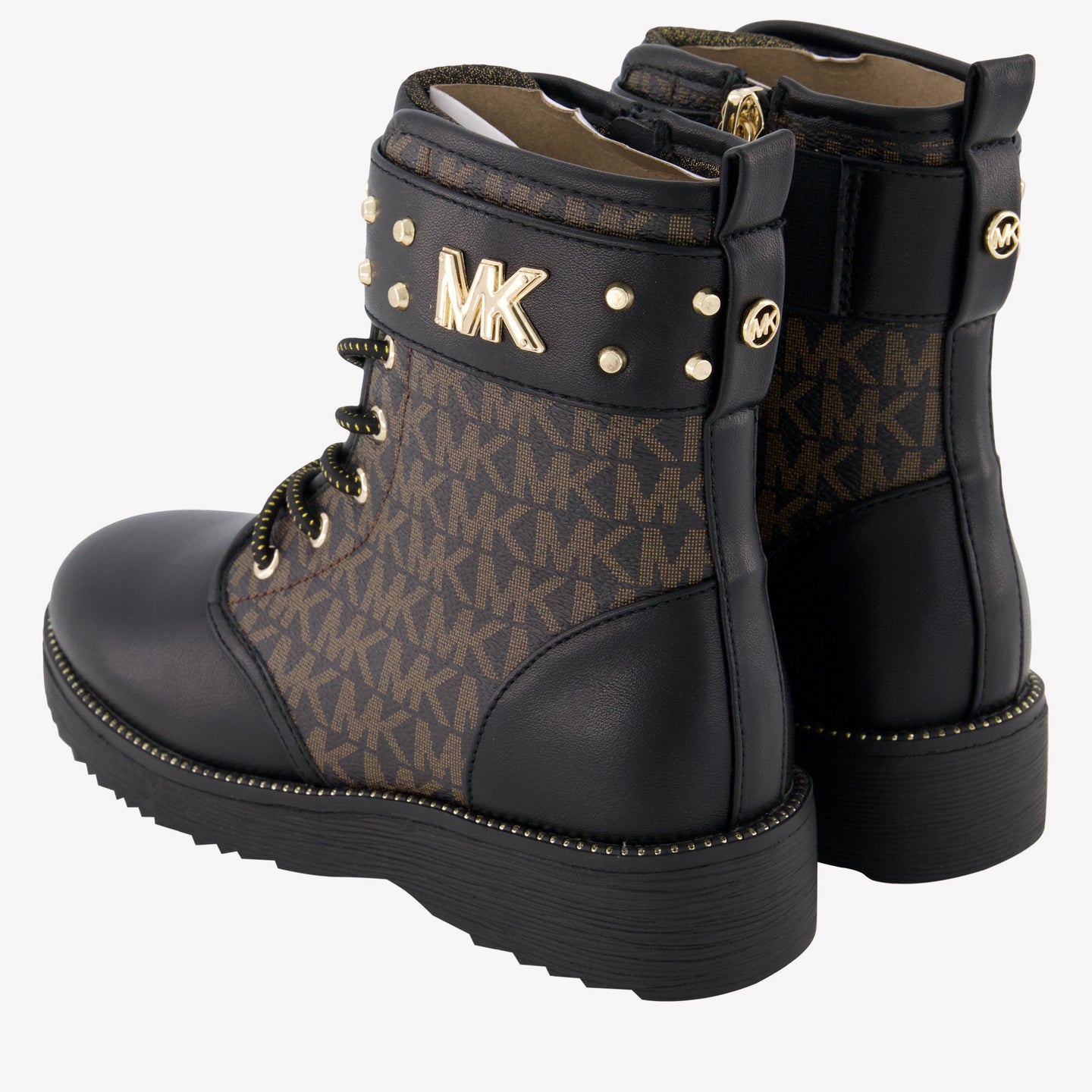 Michael Kors Haskell Stud Mädchen Schuhe Schwarz