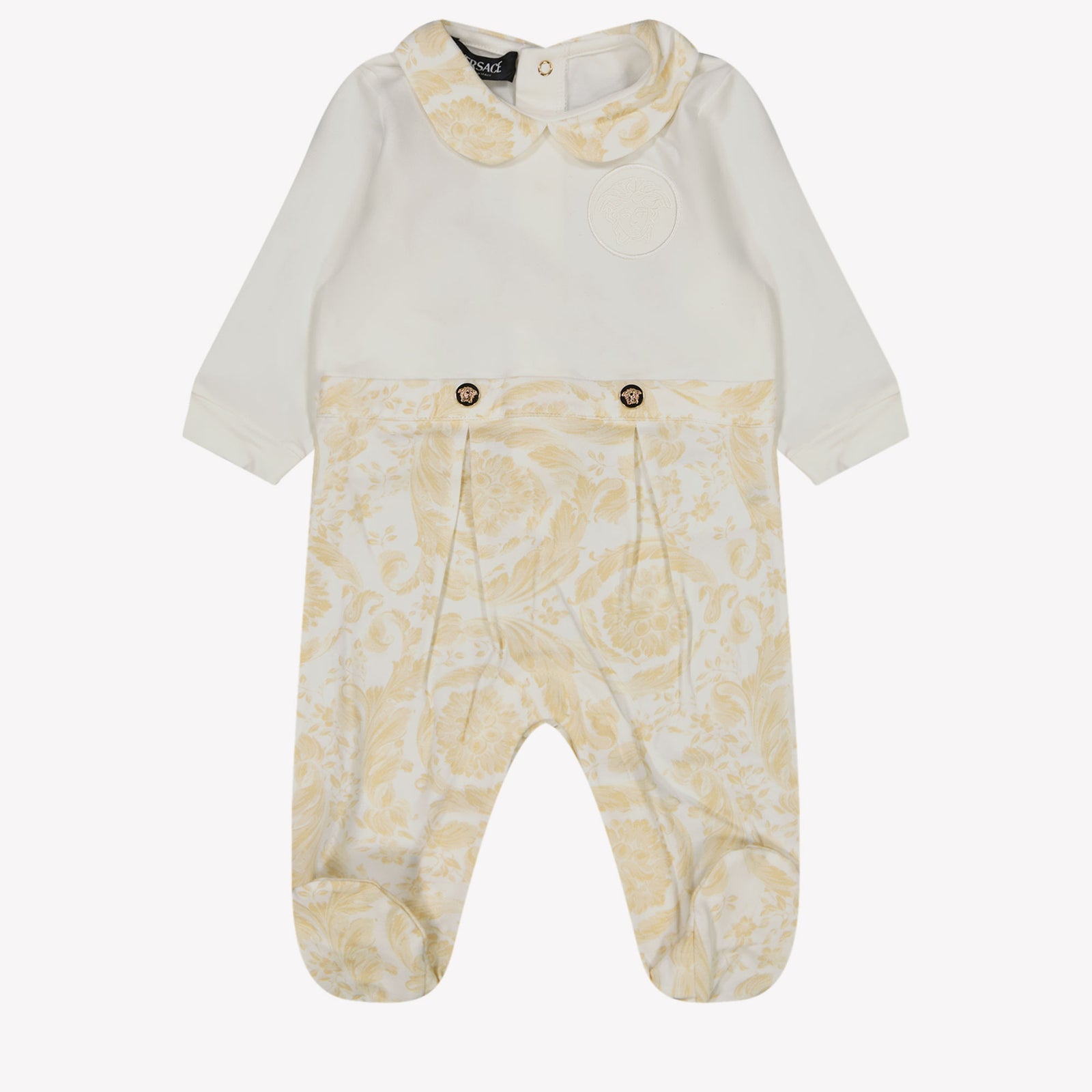 Versace Baby Unisex Box traje blanco