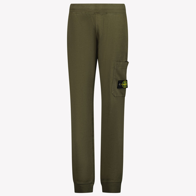 Stone Island Ragazzo Ragazzi Pantaloni Esercito