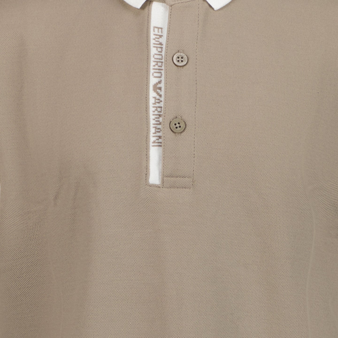 Armani Ragazzi Polo Beige