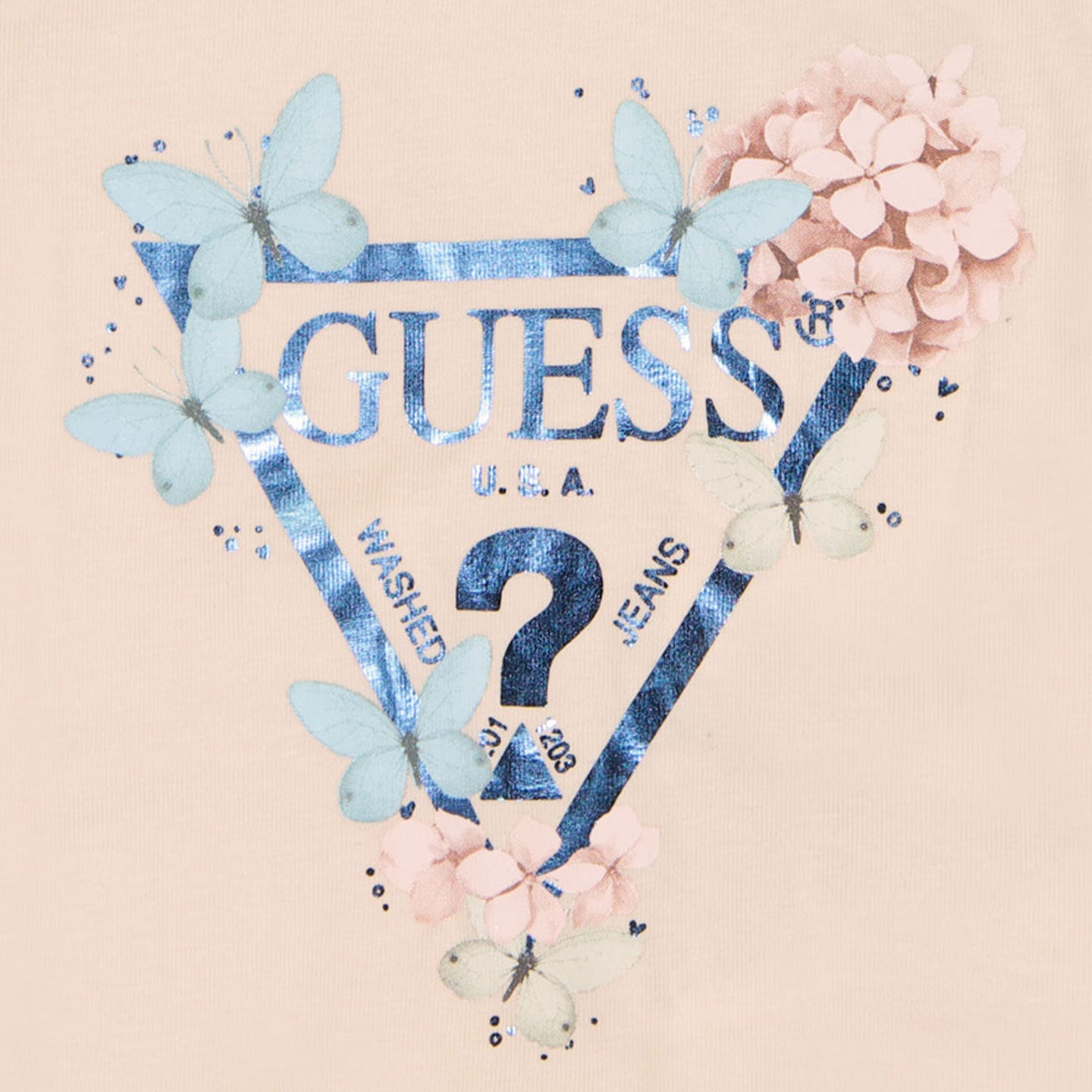 Guess Bébé Filles T-shirt Zalm