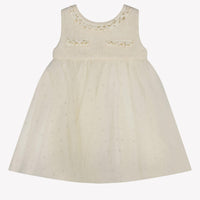 MonnaLisa Bebé Chicas Vestido Blanco Roto