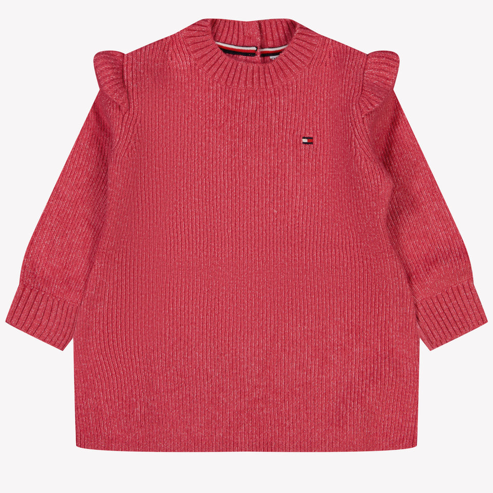 Tommy Hilfiger Bambino Ragazze Vestito Fucsia