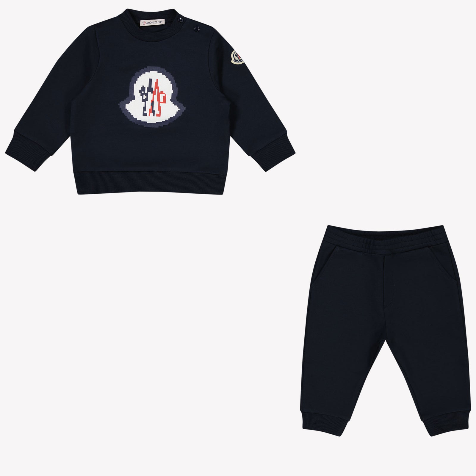 Moncler Bambino Ragazzi Abito da jogging Navy