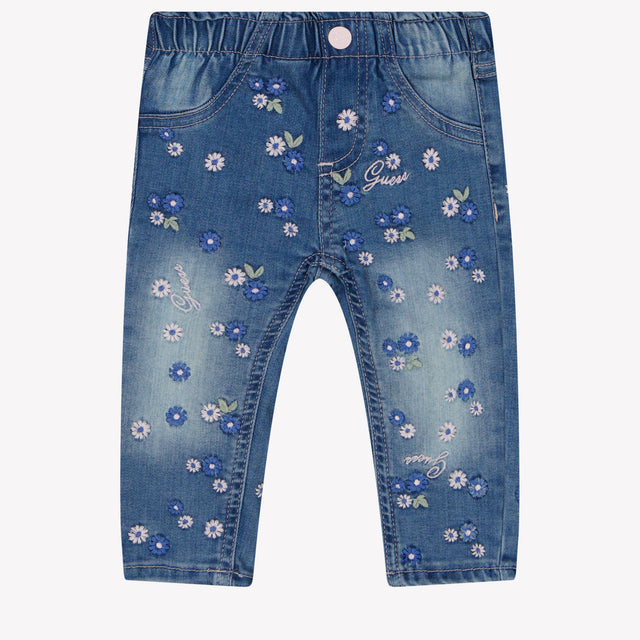 Guess Baby Girls Jeans Blue