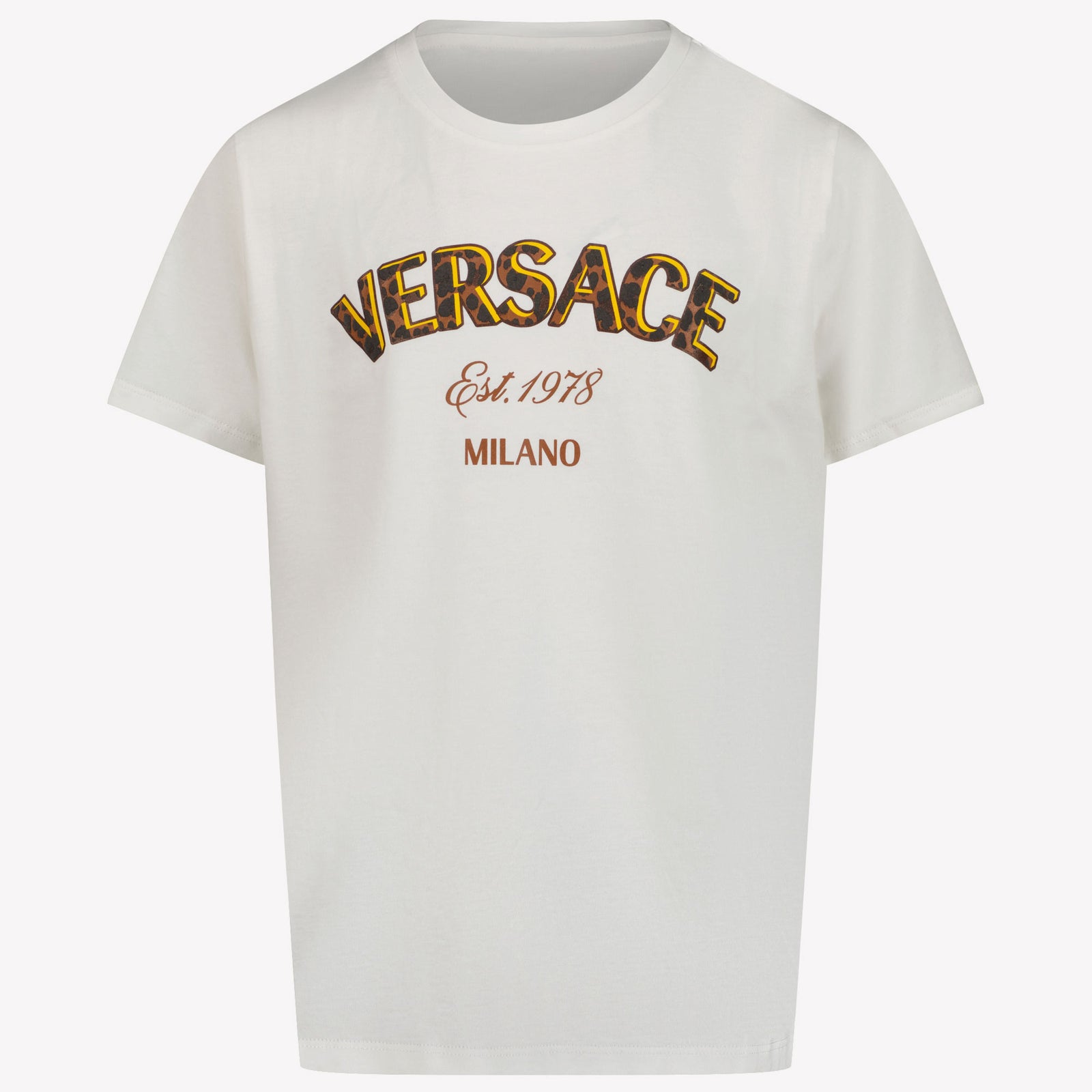 Versace Ragazze Maglietta Bianco