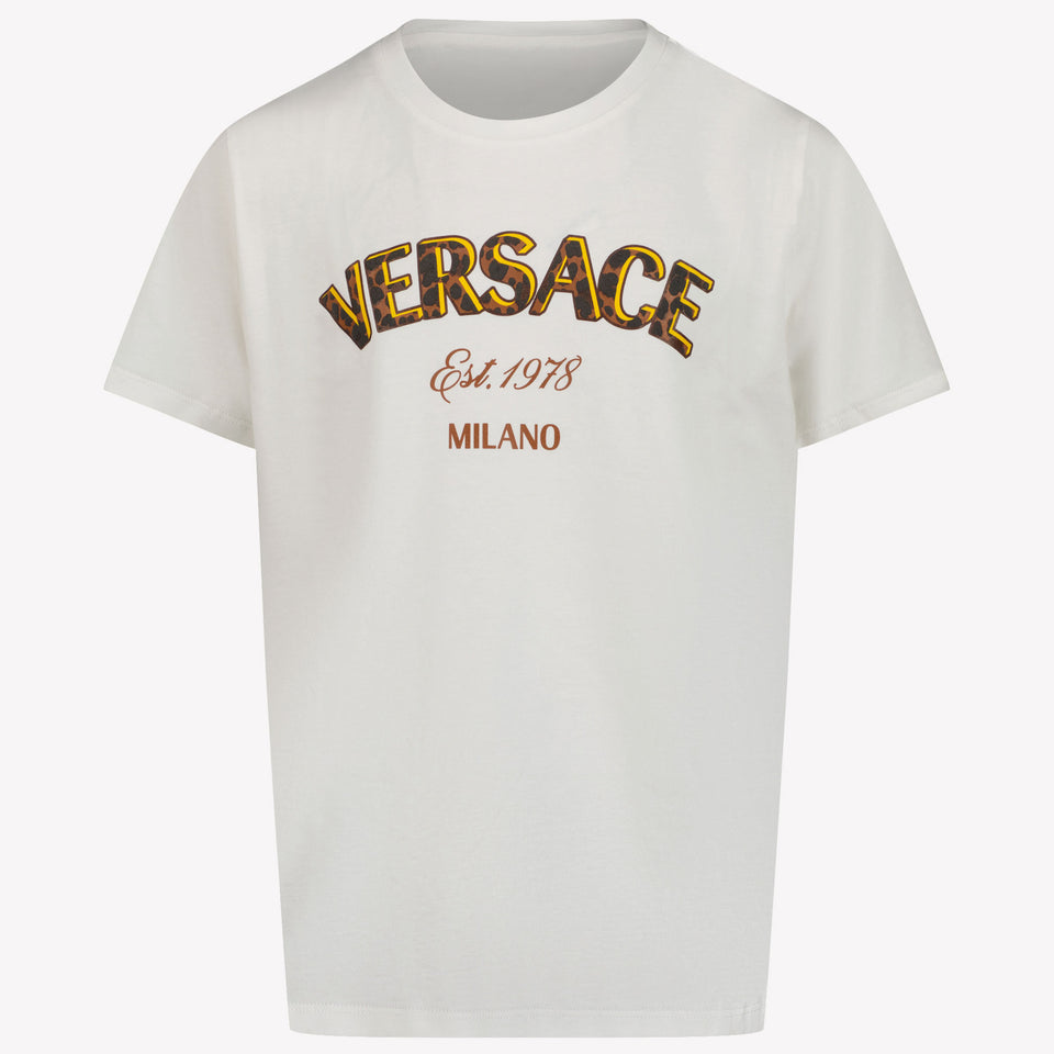 Versace Filles T-shirt Blanc