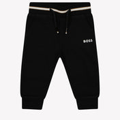 Boss Pantalones de Baby Boys Negro