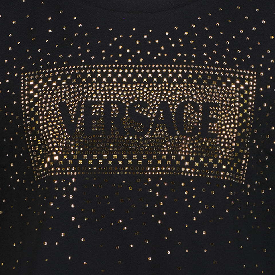 Versace Unisex T-Shirt Schwarz