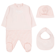 Fendi Baby Girls Boxpak Light Pink