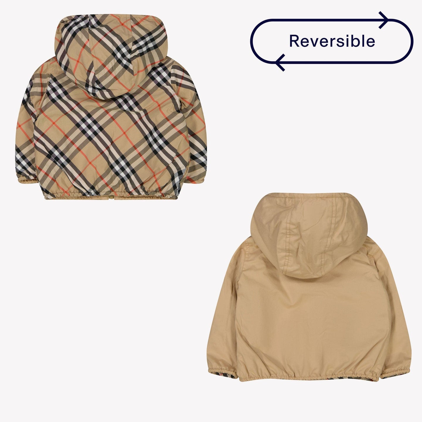 Burberry Rufus baby Unisex Giacca estiva dentro Beige