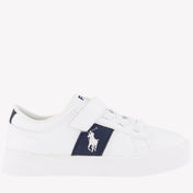 Ralph Lauren PS Frazier Chicos Zapatillas Blanco