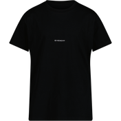 T-shirt dla chłopców dla dzieci Givenchy Black