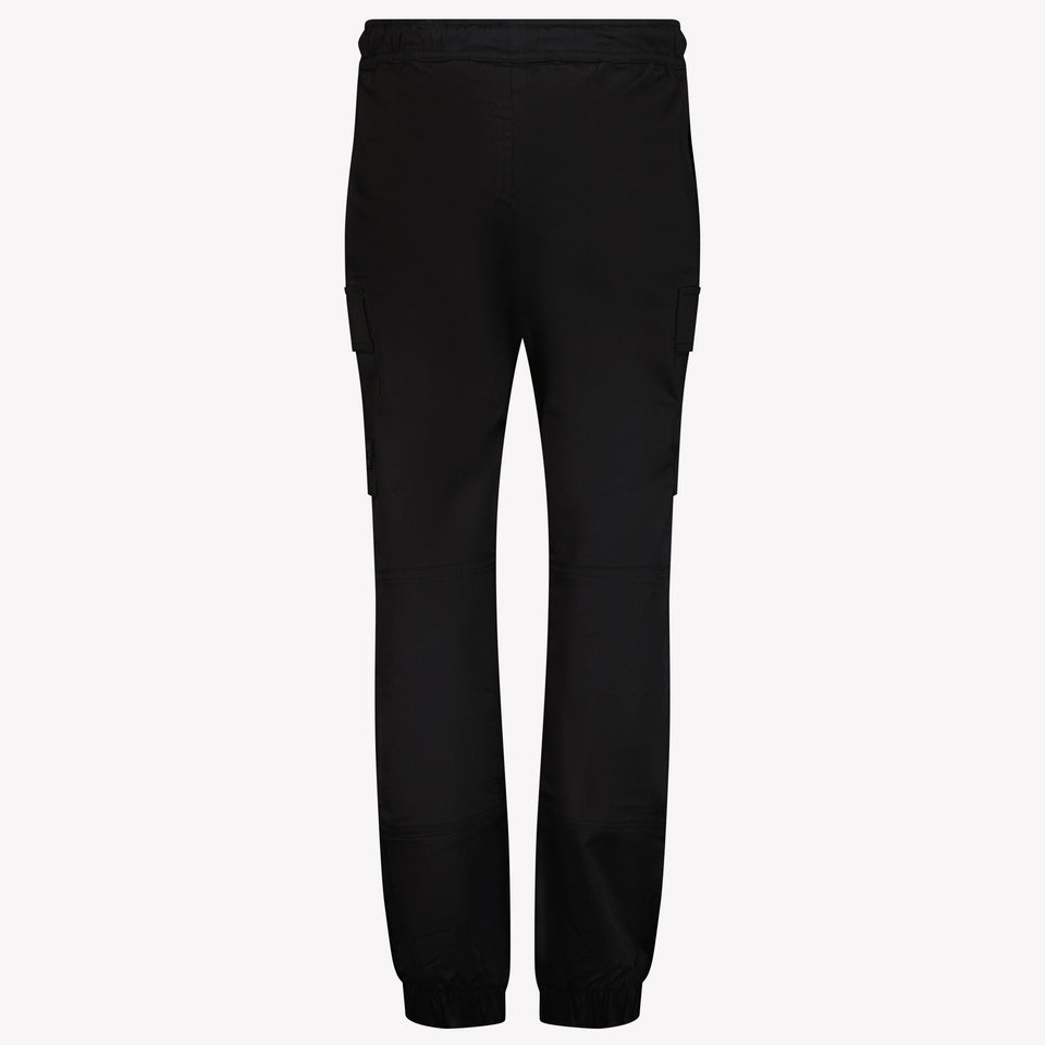 Malelions Unisex Pantalón Negro