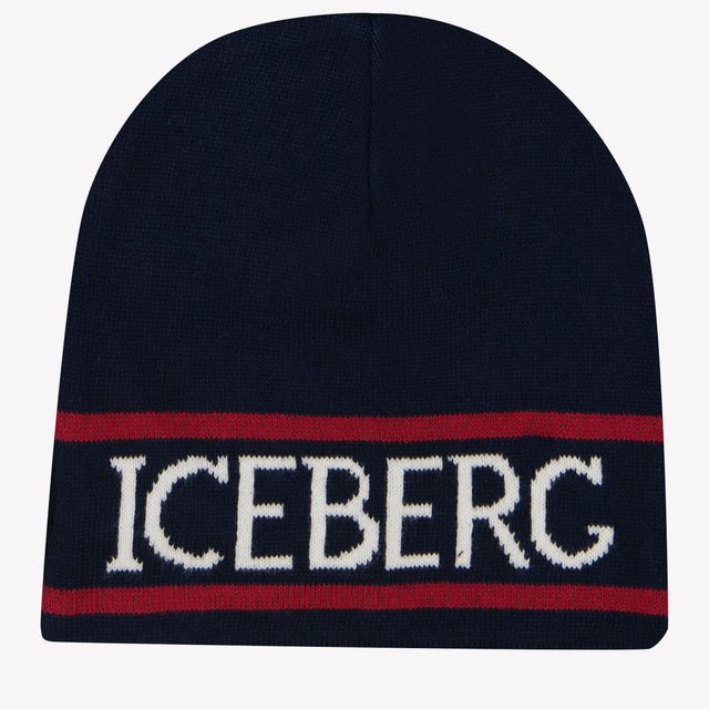 Iceberg Bambino Ragazzi Cappuccio Navy