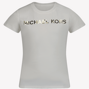 T-shirt dla dzieci Michael Kors biały