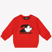 Dsquared2 Bébé Garçons Pull-over Rouge