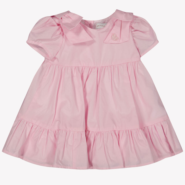 MonnaLisa Bébé Filles Robe Rose Léger