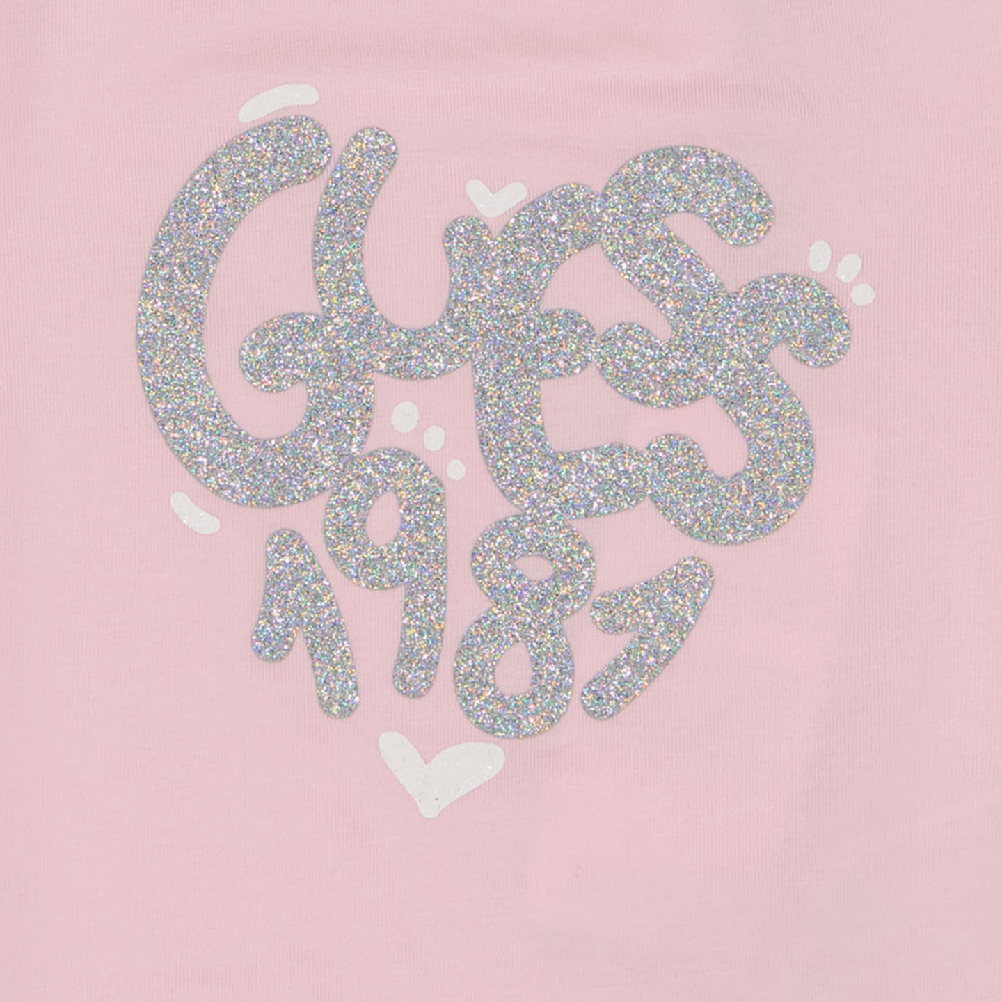 Guess Bébé Filles T-shirt Rose Léger