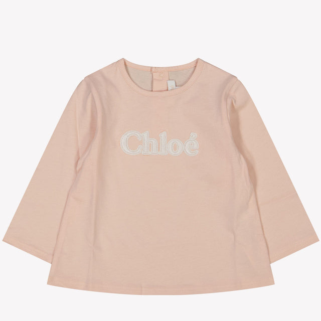 Chloe Baby Meisjes T-shirt Licht Roze 6 mnd