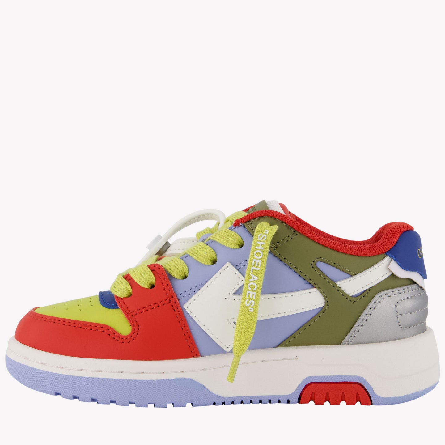 Off-White Aus Bürojungs Sneakers Hellblau