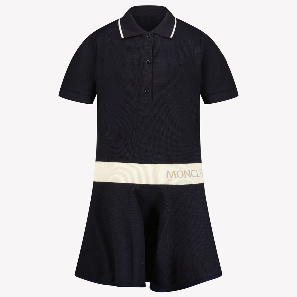 Moncler Niño Chicas Vestido Navy