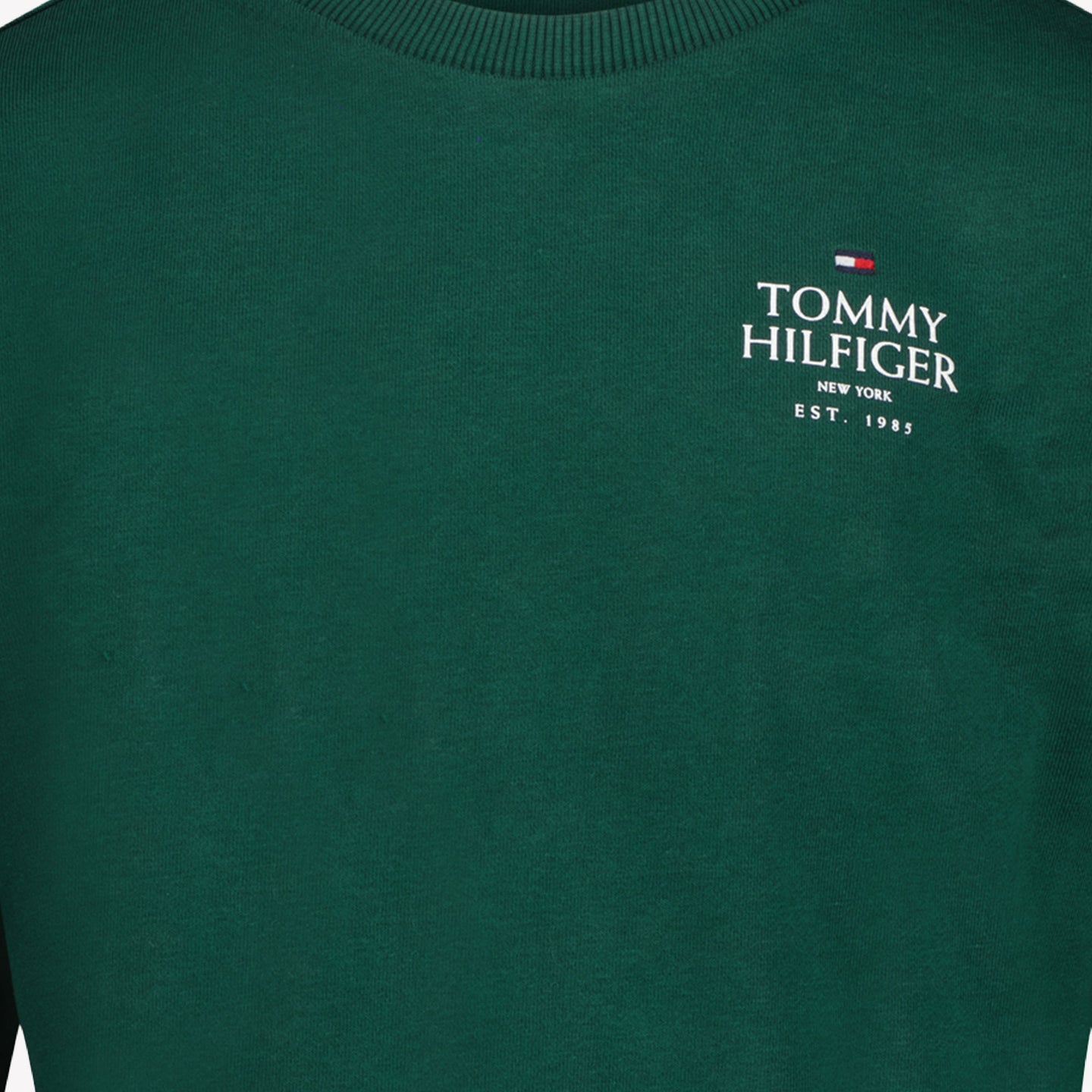 Tommy Hilfiger Garçons Pull-over Vert