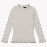 BalmaBaby Mädchen Pullover Weiß