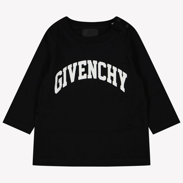 Givenchy Bebé Chicos Camiseta Negro