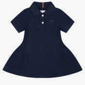 Tommy Hilfiger Bambino Ragazze Vestito Navy