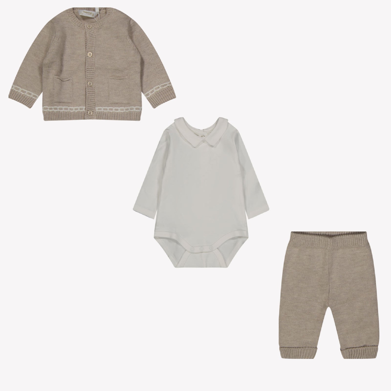 Mayoral Bambino Ragazzi Tuta in scatola Beige