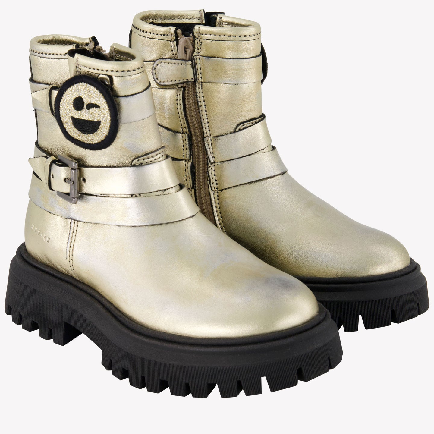 Nubikk Botas de chicas Oro