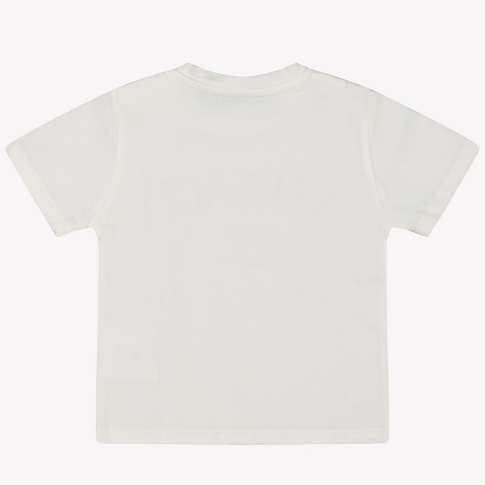 Versace Bebé Unisex Camiseta Blanco