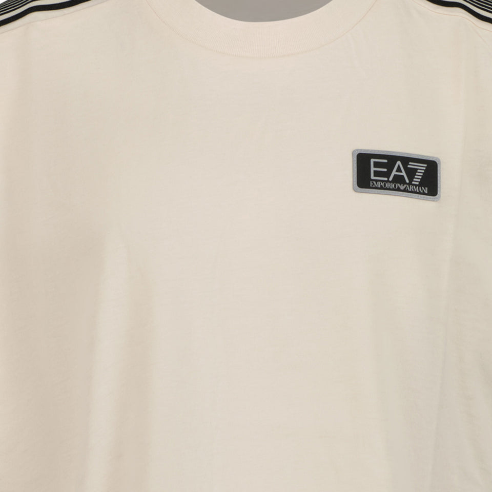 EA7 Camiseta de chico Crudo