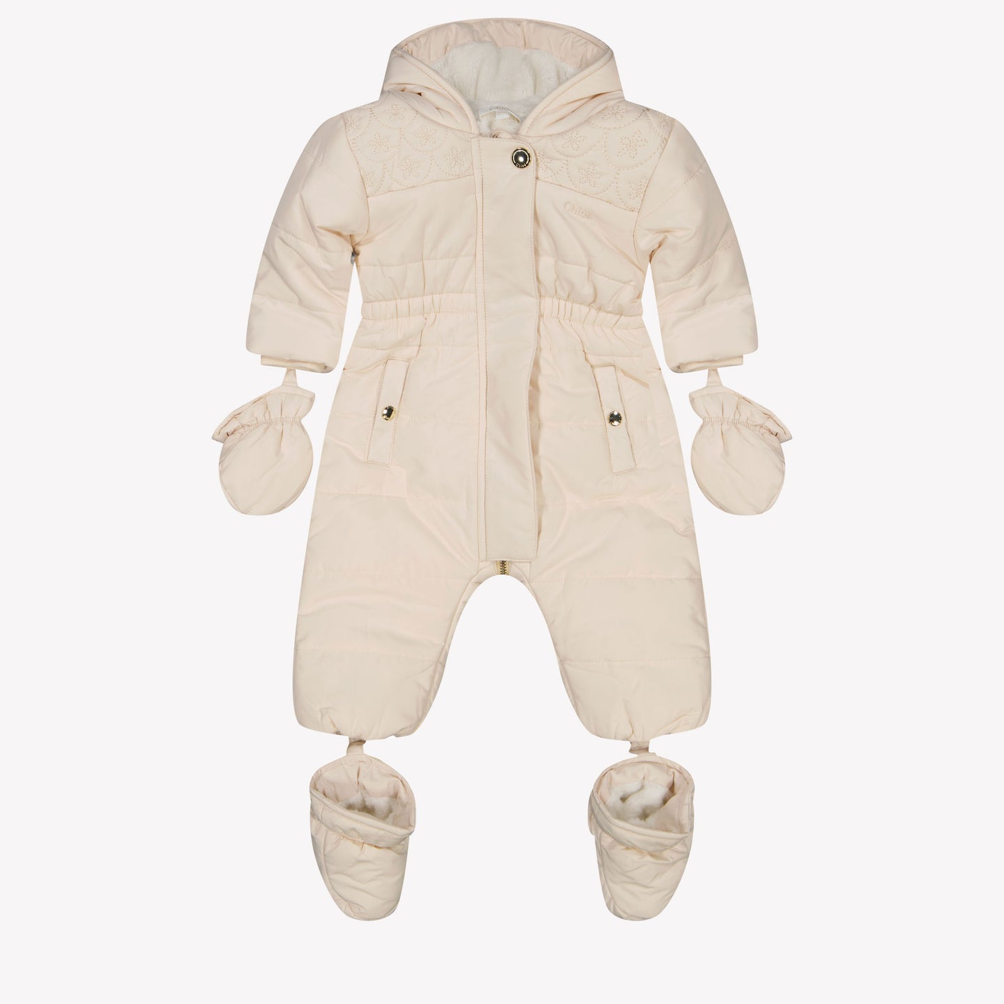 Chloe Baby girls Ski Suits Light Pink